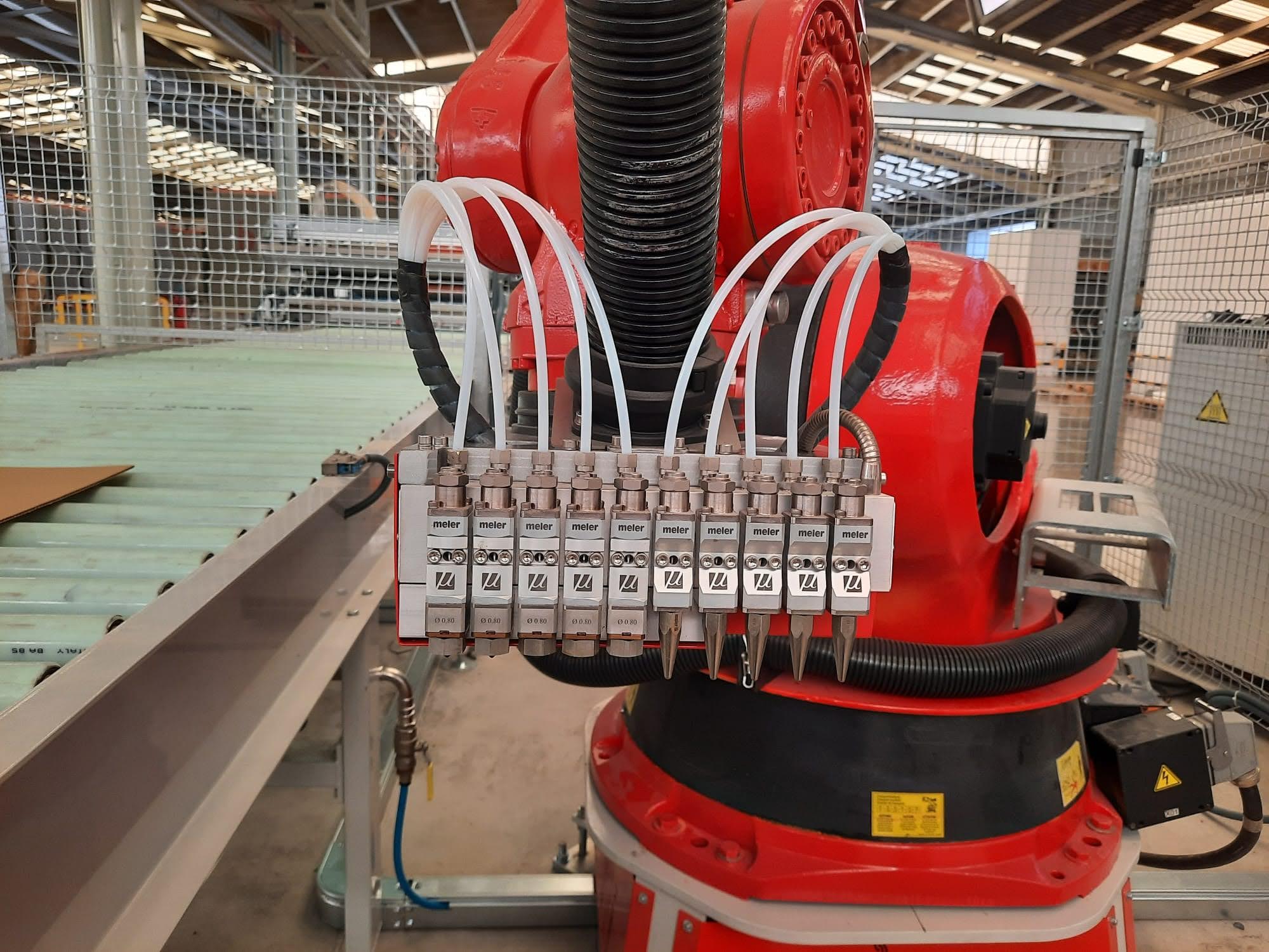 ejemplo solución AG ROBOTX para mejorar un proceso de producción industrial
